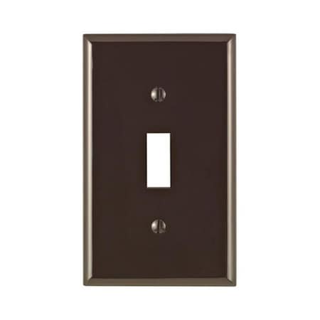 Ezgeneration Brown Toggle Wall Plate EZ612782